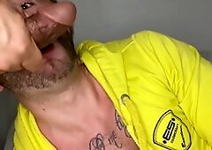 Inhale, cock sucking, amateur blowjob