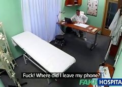 Blonde patient wants hard sex from her doctor