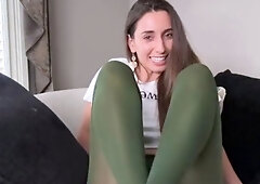 Christina Khalil See Through Try On Pantyhose Onlyfans