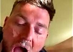 POV Bearded Facials Cumpilation