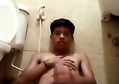 Filipino Twink Jerk Off in Bathroom - FLESHLAB Exclusive