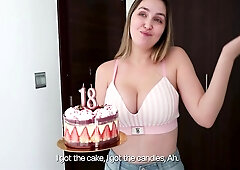 Hot Stepmother Gave Anal Sex To Her Stepson For His 18th Birthday