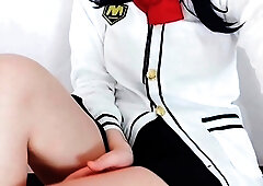 Amateur Asian Webcam Strip Masturbation