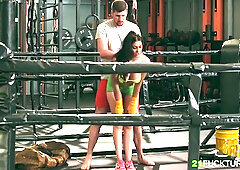 Ava Black In Hard Train Of Her Ass