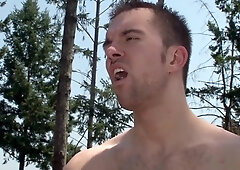 Connor Patricks And Dylan Hauser In Blond Bombshells Bang In Nature