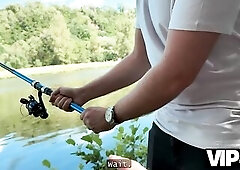 A quiet day of fishing by the lake takes an unexpected turn when a amicable local suggests to aid a pair lastly get a catch. During the time that the 