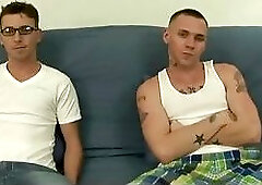 Good looking and very broke straight dudes perform gay sex