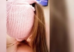 I wanted cum bad so I took it on my tongue and braces POV