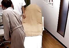 Japanese ladyboy gets a special treatment from her horny doctor