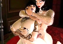 Horny 3D punk rock stud getting fucked hard anally