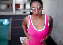 Obscene grandpa devours the newcomer from Rosario - Homemade trio with wild anal