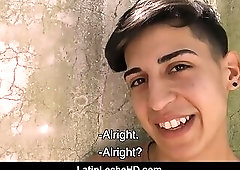 Young Amateur Latino Twink Threesome With Strangers For Cash POV