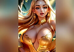 Fairy Girls Big Boobs In Forest (ai Models) - Car Toon
