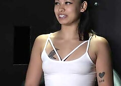 Gloryhole Secrets: Cum-Covered Debut of Florida Latina, Iris