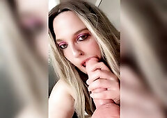 Sucking on my toy