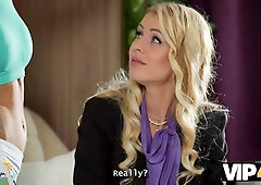 Vip4k. lesbo porno continued into banging the blonda