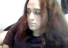 Fat shemale shows off her big body for your pleasure