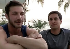 SeanCody.com - Nervous Brandon Cody feels like nailed rough
