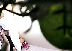 Horny fat arab housewife fingered on amateur hidden cam