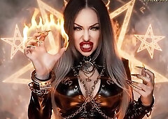 U think your schlong can survive my satanic voice? I’m about to perform the cruelest, majority dom verbal ritual over your dong and mind — edging 