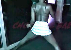 Brought my les b ally to cum educate her how to take REAL BBC!!! GET IT GURL!!