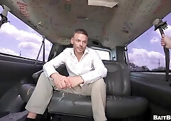 Trent Summers Bottoming - Bait Bus –Trent Takes It For Money– Andy Adler Topping