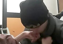 Cole sucks my dick and fingers