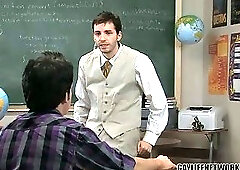 Teacher Plugs Student Asshole