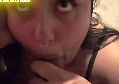 My best friend accidentally eats my cock after mistaking me for her boyfriend