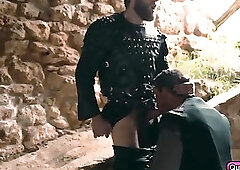 Colby Keller fucks Toby Dutch in Gay of Thrones