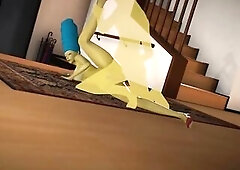 Marge Spending a Night alone