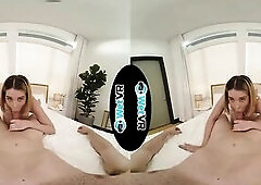 WETVR Cum Wench Lets Large Dick Frost Her Face - Sophia Sterling