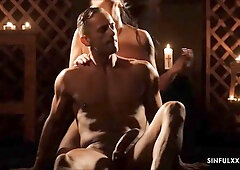 Big ass milf gets a warm load of cum