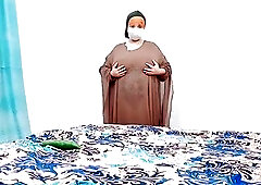 Afghani Hot Beauty Sex with Cucumber