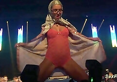 Fancy woman's flexible movie by Sex Fair