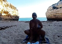 Sexo em praia privada