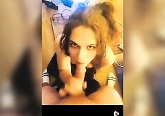 T-Girl Tanya fellatio compilation