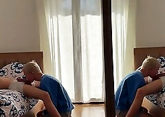 I take a big cock completely into my mouth, and then he enters me