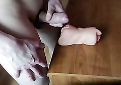 I can't resist fucking this fake tight pussy with my horny, big cock!