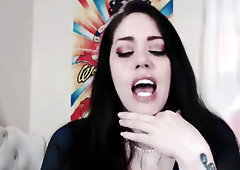 Open your gullet for me bitch