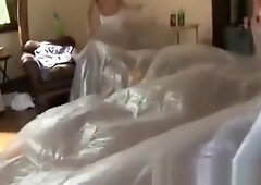 Gay wrestling at college party