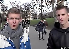 Hot gay bukkake and facial