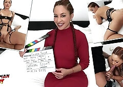 GERMAN SCOUT - Round Booty Latin chick Cougar Roberta Faganelli no cock-sock Casting Screw in Berlin - The complete episode, as well as all informatio