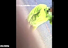 Heterosexual Gardener gets his big cock sucked by a guy for the first time - gay for pay