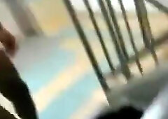 Nude Elevator Cumming Boy