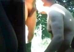 grandpa suck outdoor 7