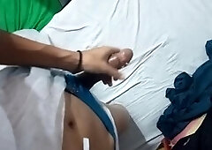 Big cock outdoor, getting off, undergarments