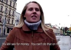 She Pulls Up Her Sweater And Shows Her Tits