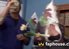 Ultimate XXX Action with British Lingerie-Clad