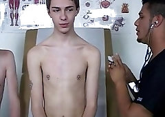 Devious nurse has these young guys masturbating